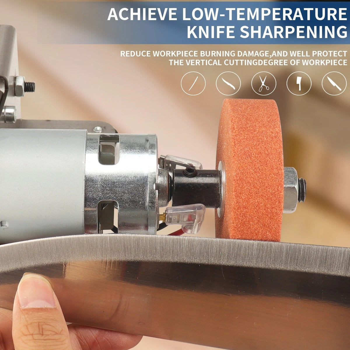 Electric Belt Sander - High-Powered, Cordless Sanding Tool for Woodworking and DIY Projects