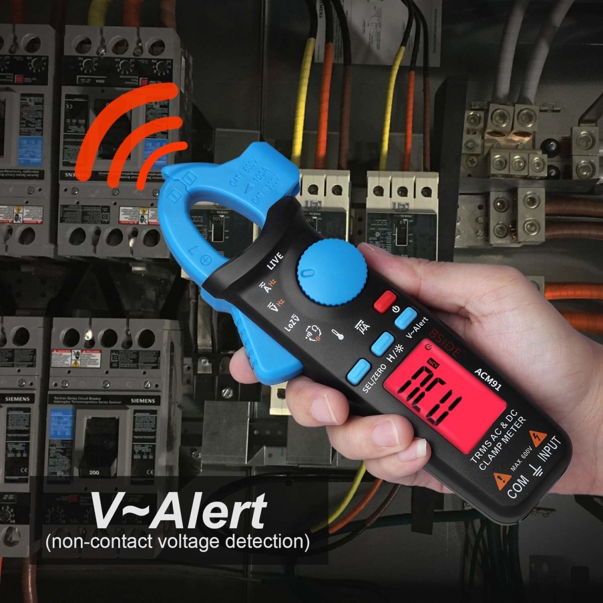 1mA AC/DC AMP Clamp Meter