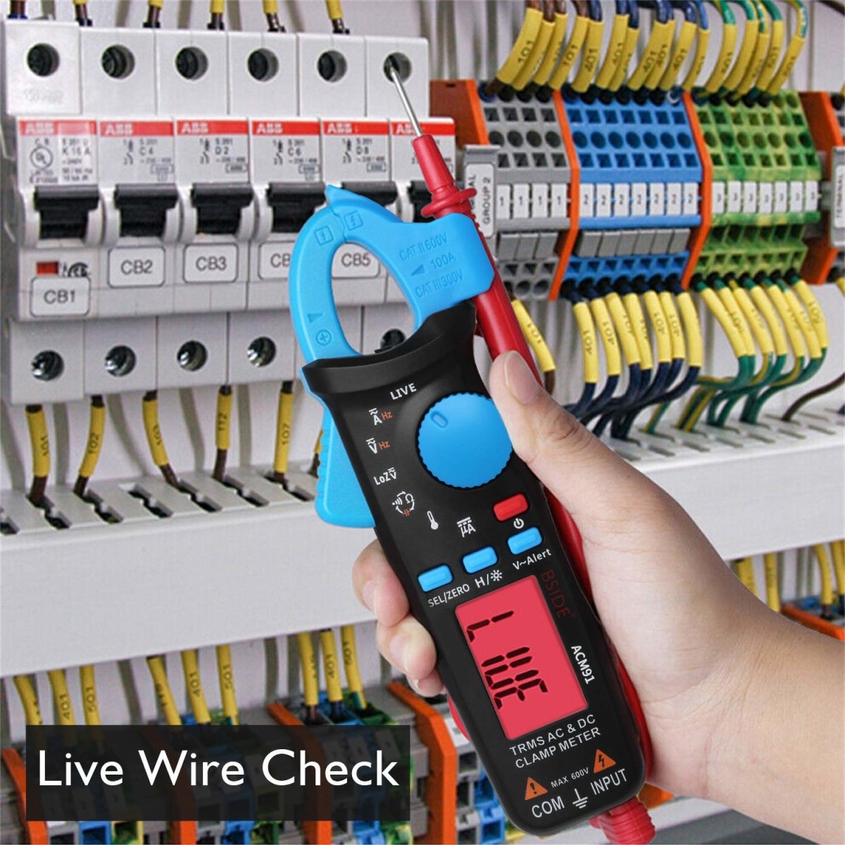 1mA AC/DC AMP Clamp Meter