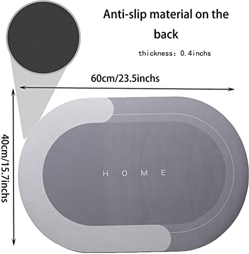 Water-Absorbing Mat | Ultra-Absorbent Non-Slip Bathroom Mat