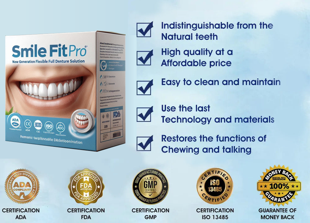 SmileFitPro™-New Generation Flexible Full Denture Solution