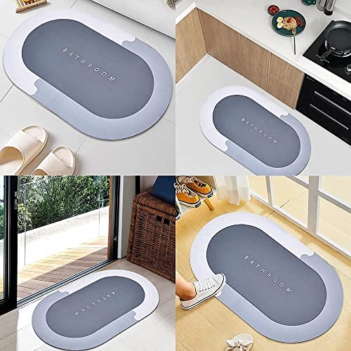 Water-Absorbing Mat | Ultra-Absorbent Non-Slip Bathroom Mat