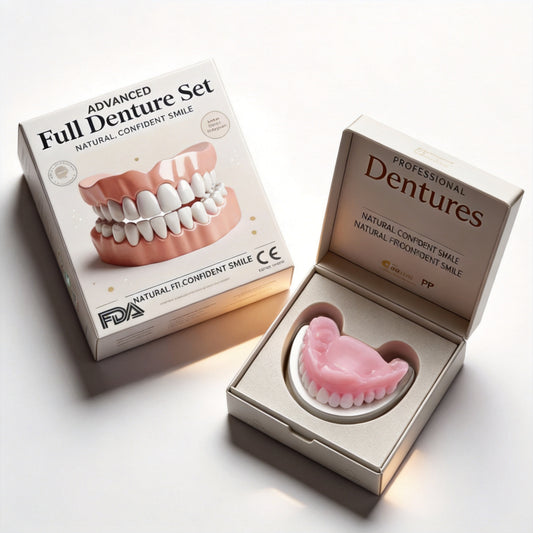 NESLEMY™-🦷Advanced Customized Full Denture Set🦷 (⏰Limited time discount last 30 minutes⏰)