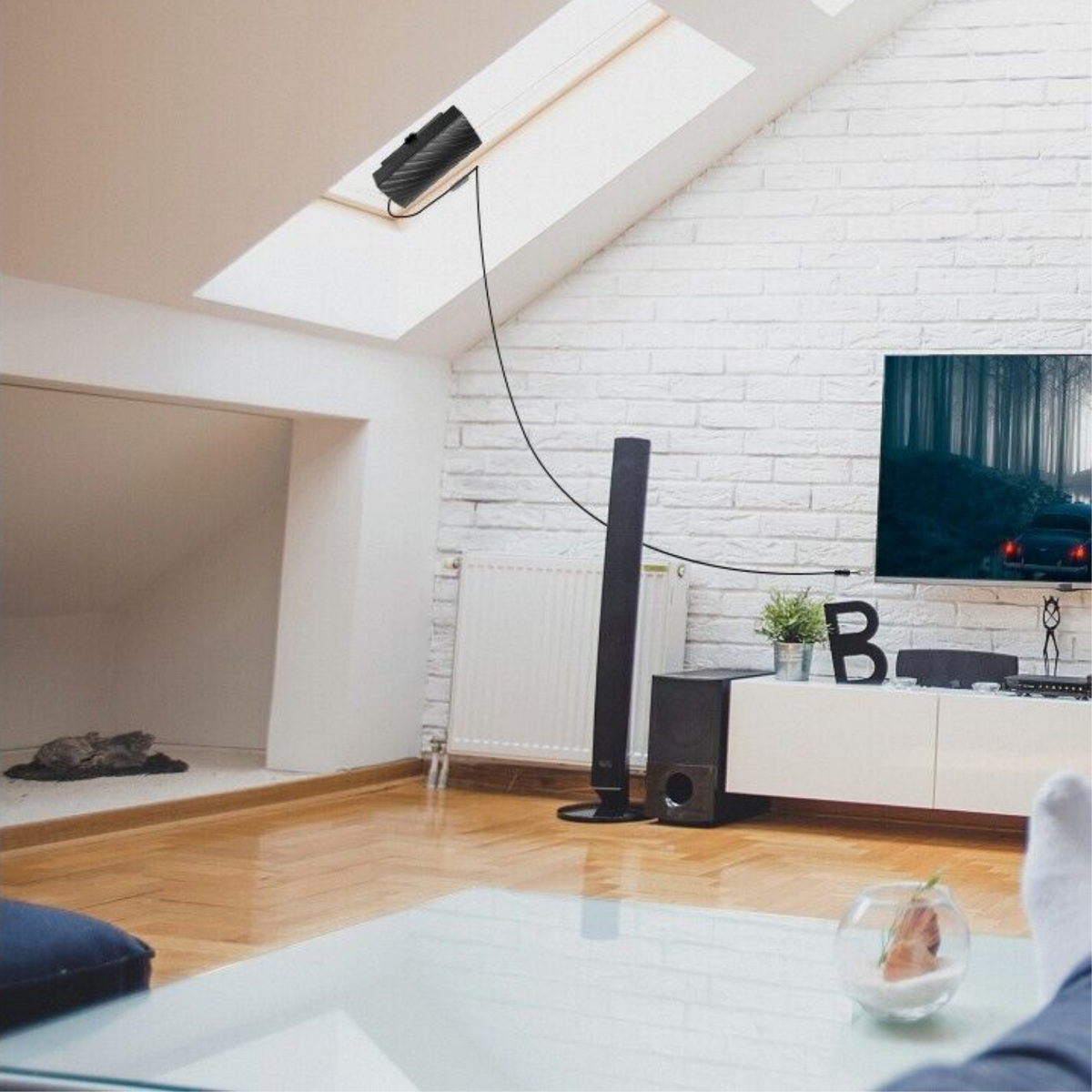 TV Aerial Indoor 4K Long Range Antenna