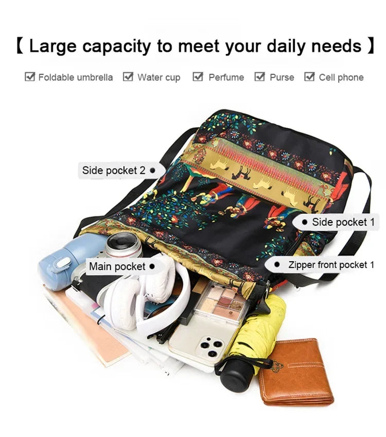 Drawstring Foldable Large Capacity Travel Sport Backpack