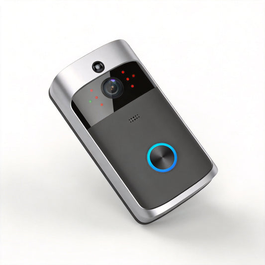 Wireless Battery Video Doorbell with Camera | Smart WiFi Doorbell with Two-Way Audio, Motion Detection, Person & Package Alerts | Easy Install
