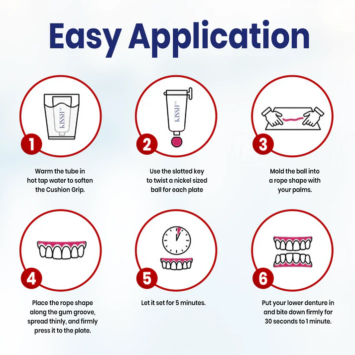 ✨2025 Upgraded Formula✨ LOVILDS™ Thermoplastic Denture Adhesiv