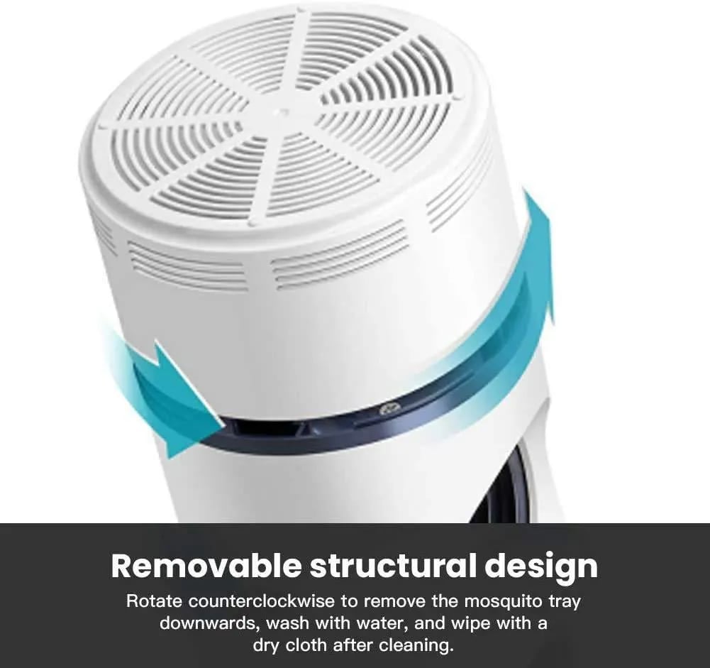 Mosquito and Fly Killer Trap - UV Light Bug Zapper for Home & Outdoor