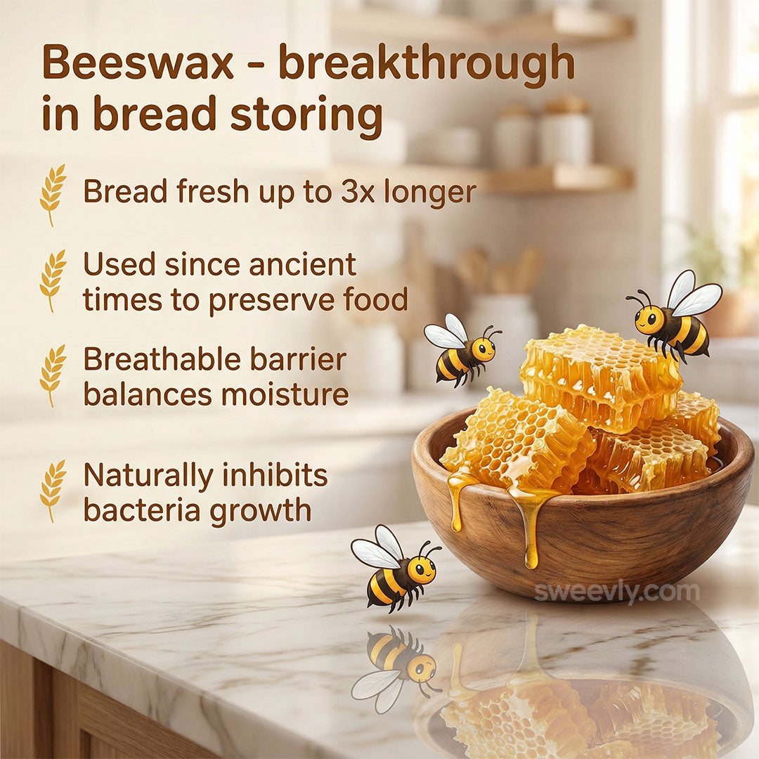 Premium 100% Cotton-Beeswax Bread Bags