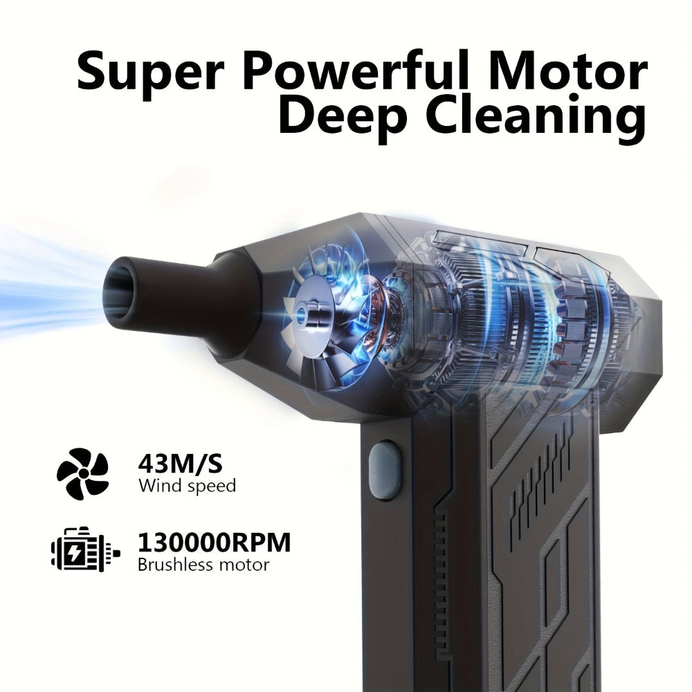 Compressed Air Duster Powerful Electric Cleaning Gift Blower