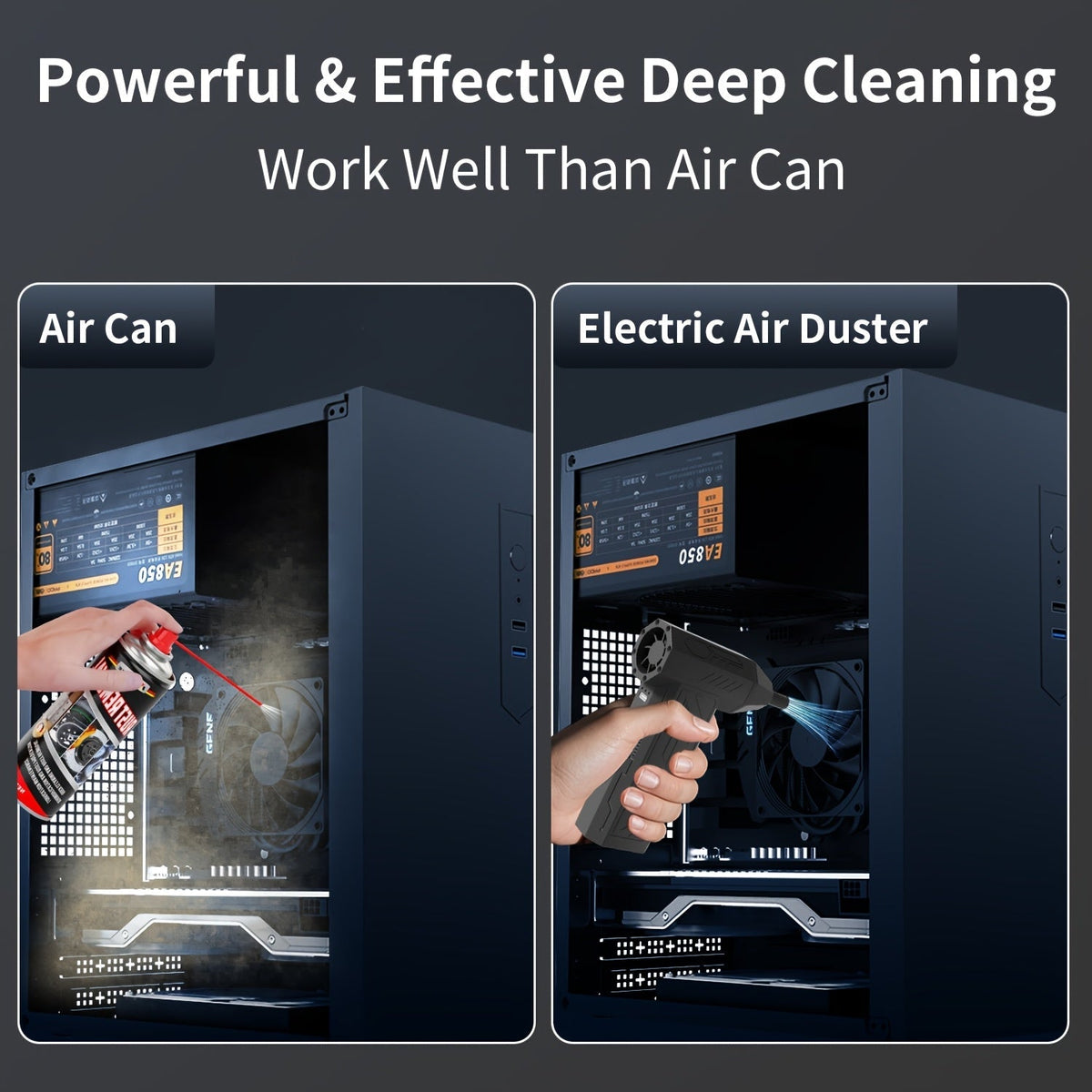 Compressed Air Duster Powerful Electric Cleaning Gift Blower