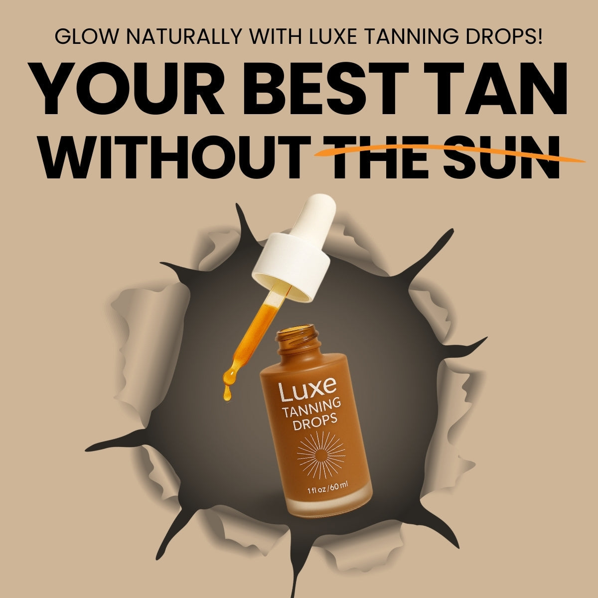 Luxe Tanning Drops -  Skin Glow Treatment