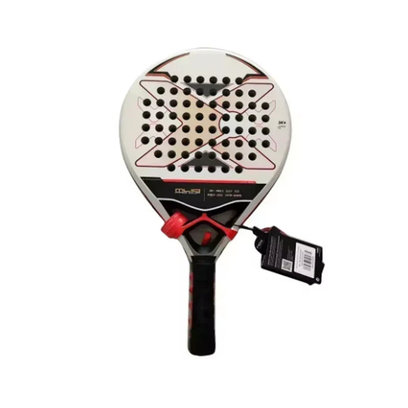 Carbon Fibre Padel Racket – Lightweight Paddle Tennis Racquet with EVA Memory Foam Core for Power & Precision