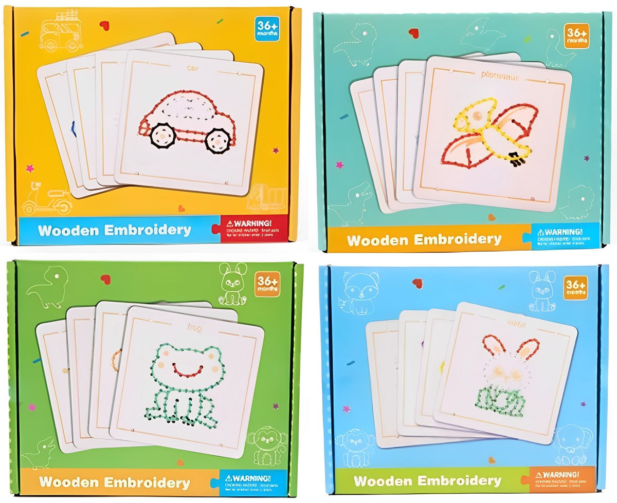 Montessori Threading Toy
