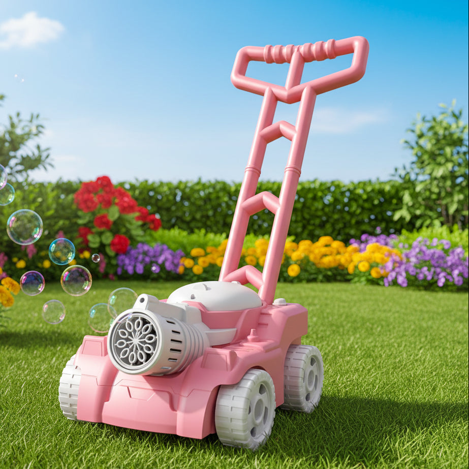Bubblemow Fun – Bubble Lawn Mower Toy for Outdoor Play and Active Fun