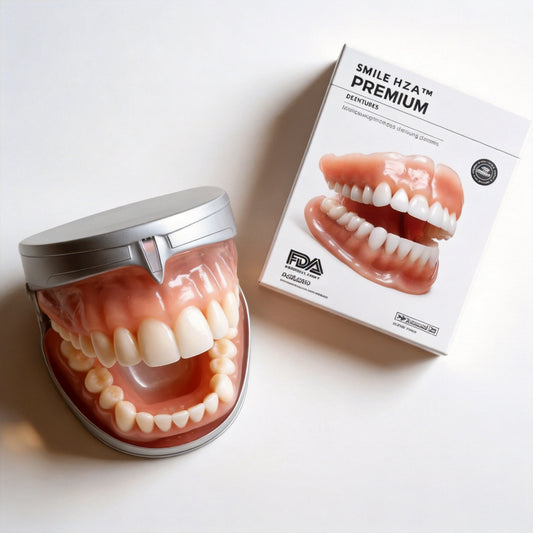 HZA™ --🦷Advanced Customized Full Denture Set🦷 (⏰Limited time discount last 30 minutes⏰)