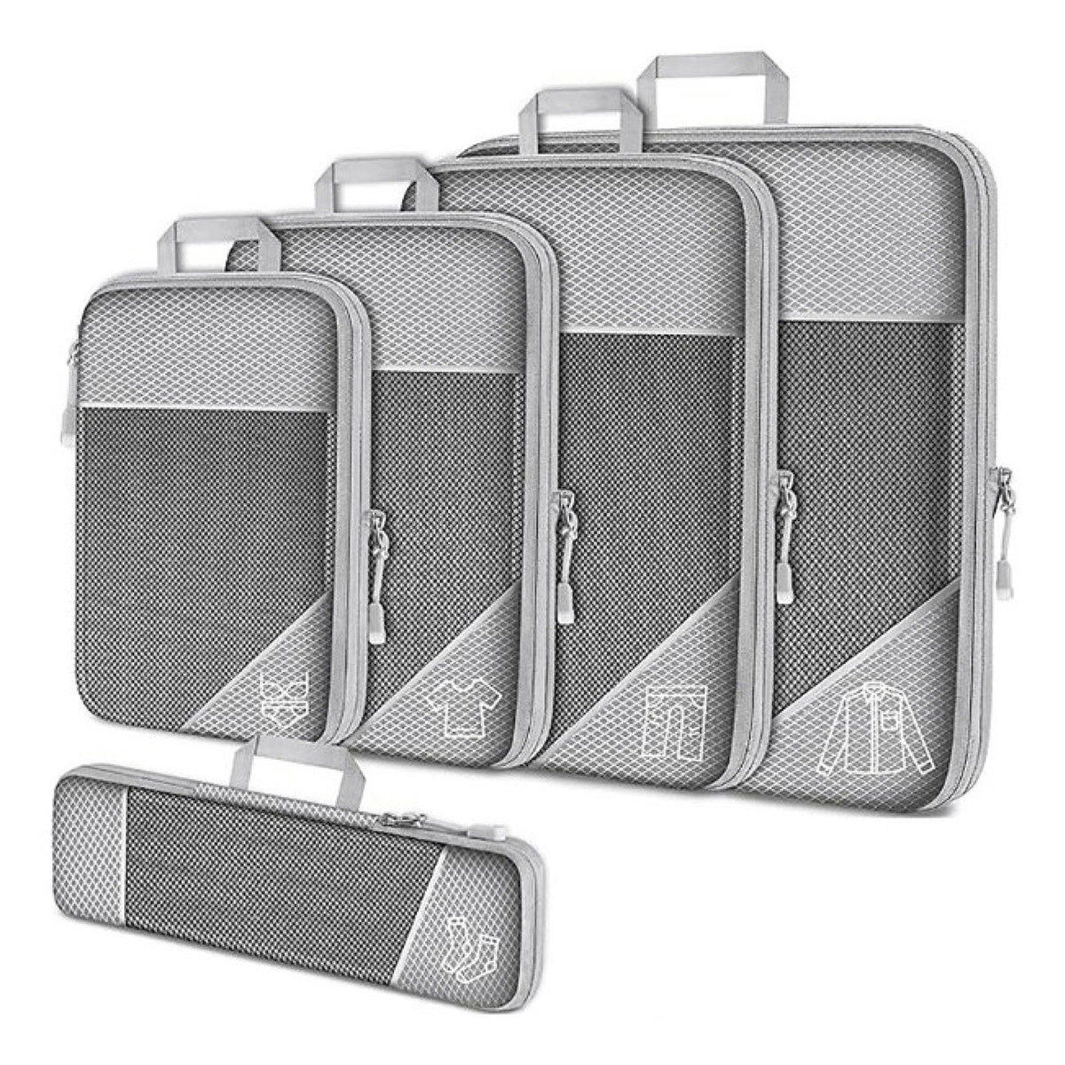 5-Piece Compression Packing Cubes