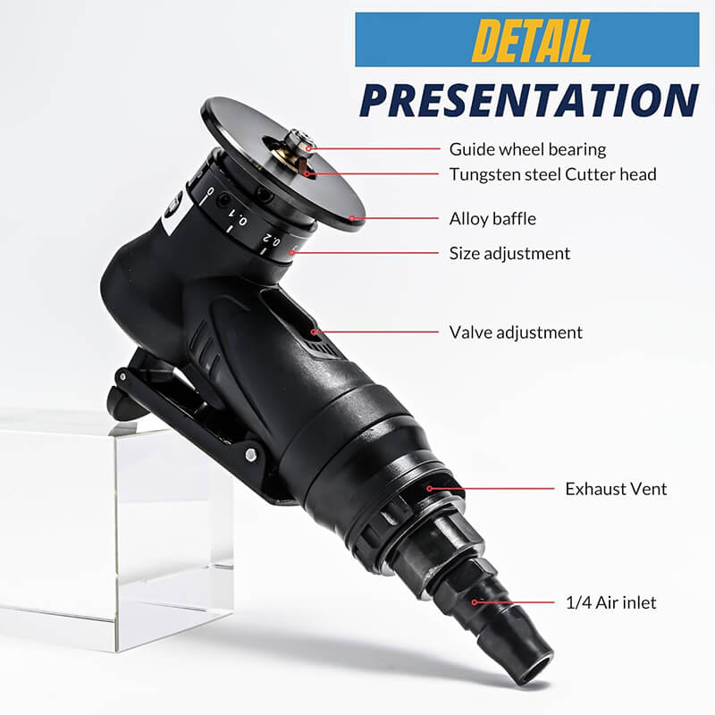 2 in 1  Mini Pneumatic Chamfering Tool