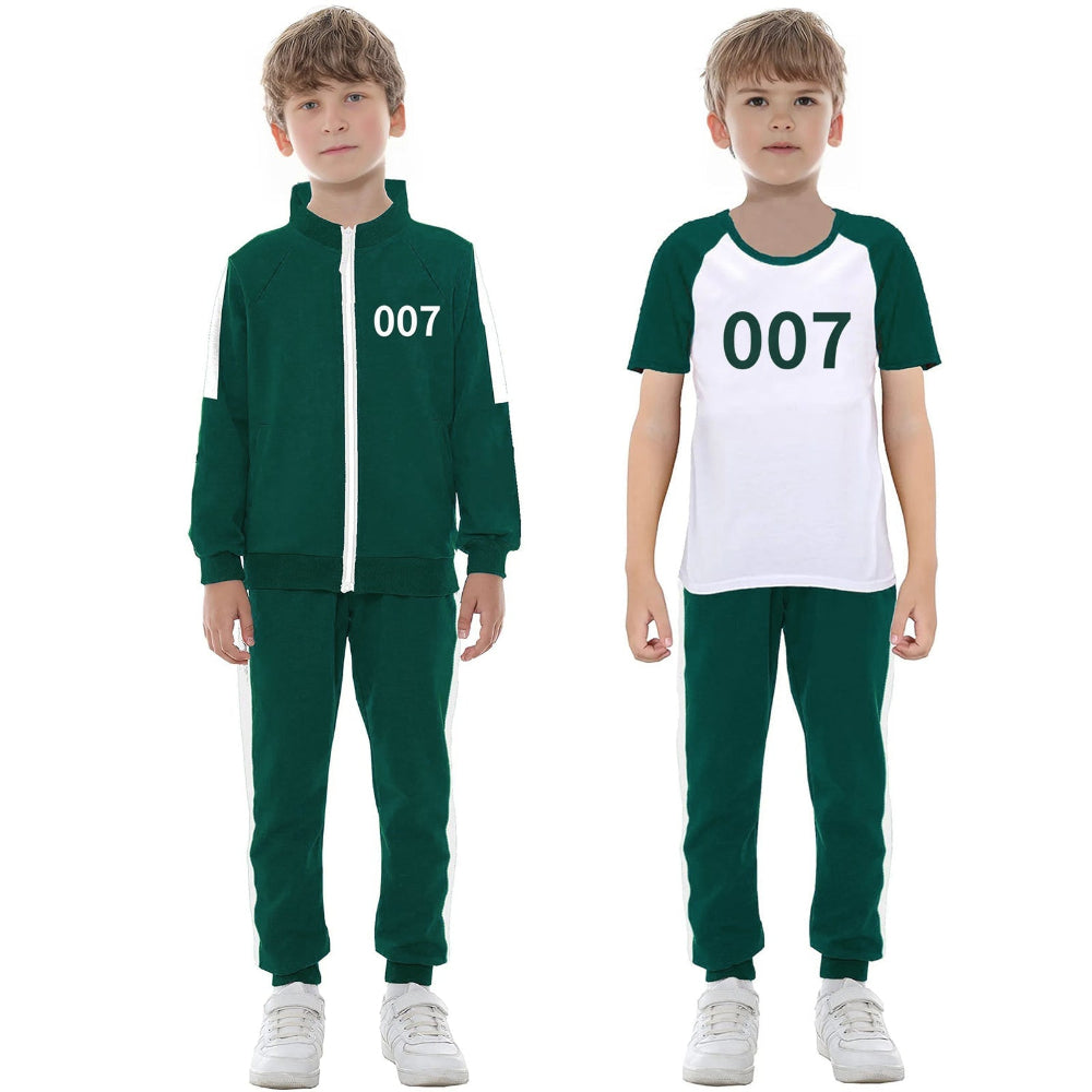 Kids Game Costumes Tracksuit Set Outfit