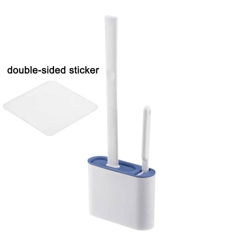 Wall Mounted Toilet Brush with Holder