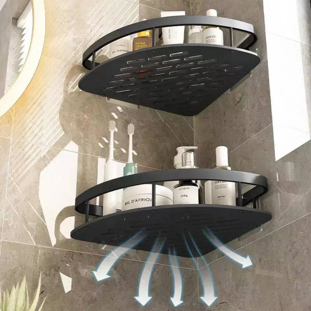 Sleek Corner Shampoo Rack