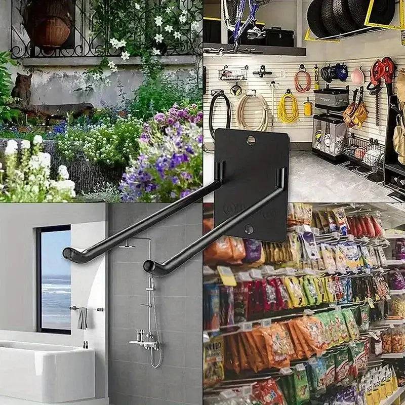 Wall-Mounted Garden Tool Storage Rack