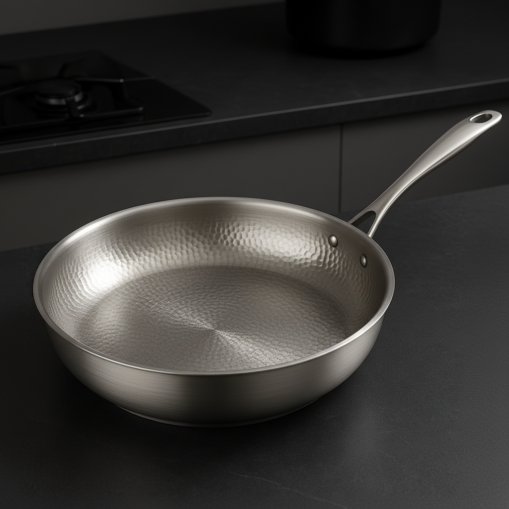 Titan Premium Pan – Hammered Titanium Pan for All Heat Sources