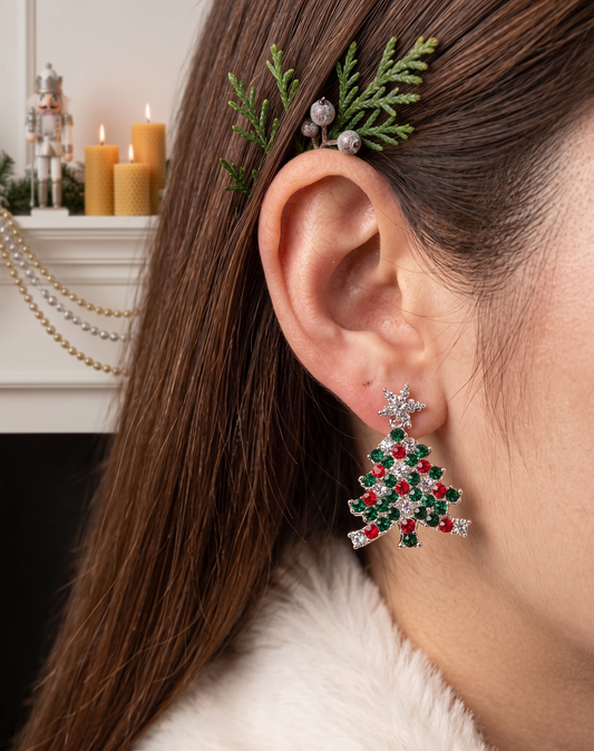 Christmas Tree Earrings
